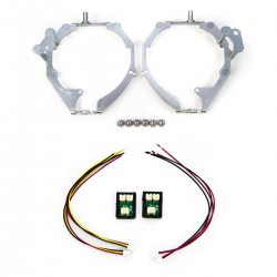 Перехідні рамки для Infiniti Q50 2013-2020 LED+Decoder на Hella3/3R