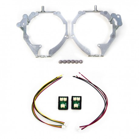 Перехідні рамки для Infiniti Q50 2013-2020 LED+Decoder на Hella3/3R