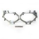 Перехідні рамки для Infiniti Q50 2013-2020 LED+Decoder на Hella3/3R