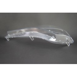 Пластиковое стекло фары Mercedes-Benz M-Class (W164) 2005-2008 левое (водительское)