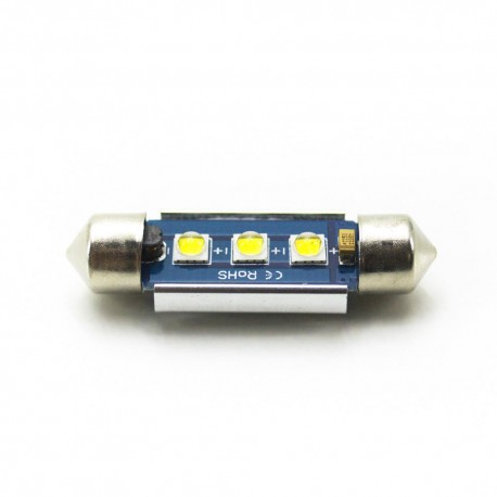 LED Galaxy C5W (SV8,5) CAN CREE 3535 3SMD 39mm White (Білий)