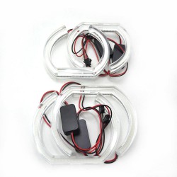 Ангельські очі BMW (E90,Е92) CRYSTAL White (Білі)