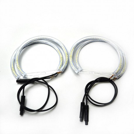 Ангельские глазки BMW (E36,38,39,46) SMD White/Yellow (Белые)/Желтый