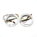 Ангельські очі LED 80 мм CREE 3535 4SMD White/Yellow (Білий/Жовтий)