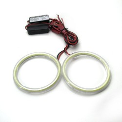 Ангельські очі LED 80 мм COB White (Білий)