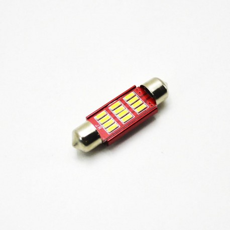 LED Galaxy C5W (SV8,5) 4014 12SMD 39mm White (Білий)