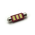LED Galaxy C5W (SV8,5) 4014 12SMD 41mm White (Білий)