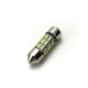 LED Galaxy C5W (SV8,5) 3014 24SMD 36mm White (Білий)
