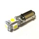 LED Galaxy T4W (BA9S) CAN 5050 5SMD White (Білий)