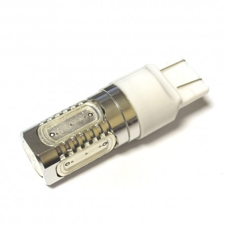 LED Galaxy T20 (W21-5W 7443 W3х16q) HIGH POWER 5PCS 7.5W Red (Червоний)