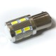 LED Galaxy S25 ( P21W 1156 BA15S ) CREE Lens + 5630 12SMD 7.0W White (Белый)