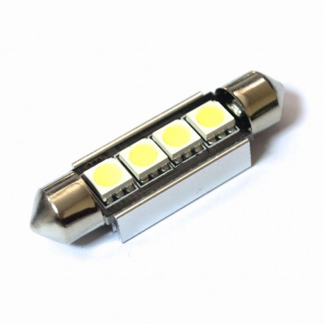 LED Galaxy C5W ( SV8,5 ) CAN 5050 4SMD 41mm White (Белый)