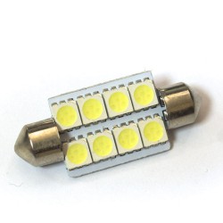 LED Galaxy C5W (SV8,5) 5050 8SMD 39mm White (Білий)