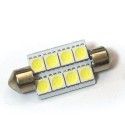 LED Galaxy C5W (SV8,5) 5050 8SMD 39mm White (Білий)