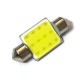 LED Galaxy C5W (SV8,5) COB 1PCS 12 chip 36mm White (Білий)