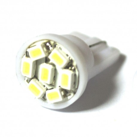 LED Galaxy T10 (W5W) 1206 7SMD White (Білий)