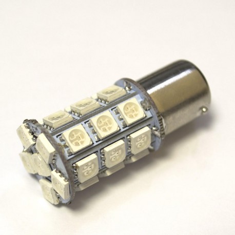 LED Galaxy S25 (P21W 1156 BA15S) 5050 27SMD Red (Червоний)