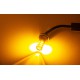  LED Galaxy S25 ( P21W 1156 BA15S ) 2835 64SMD CANBUS White-Yellow (Білий-Жовтий)
