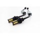  LED Galaxy T20 (W21-5W 7443 W3x16q) 2835 64SMD CANBUS White-Yellow (Білий-Жовтий)