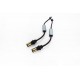  LED Galaxy T20 (W21-5W 7443 W3x16q) 2835 64SMD CANBUS White-Yellow (Білий-Жовтий)