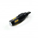 LED Galaxy T15 ( W16W ) CREE 2SMD Lens CREE 8SMD 50W Yellow (Жовтий)