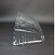 Пластиковое стекло фары Audi A4 (B6) 2000-2006 правое (пассажирское)