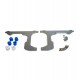 Перехідні рамки для BMW X1 (E84) 2009-2015 Xenon на Hella 3/3R