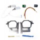 Перехідні рамки для oyota RAV4 (СА40) 2016-2018 LED+Decoder+Resistor на модуль Hella 3R