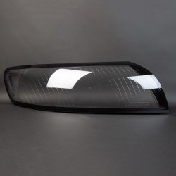 Пластикове скло фари Volvo S40 2007-2012 праве (пасажирське)