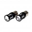 LED Galaxy S25 ( P21W 1156 BA15S ) CAN OSR3838 18SMD 9-36V Yellow (Жовтий)
