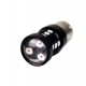 LED Galaxy S25 ( P21W 1156 BA15S ) CAN OSR3838 18SMD 9-36V Yellow (Жовтий)
