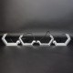 Ангельські очі BMW (M3,M4,F30,F31,F34,G20,G21,E90,E92,E60 Iconic2 (Білий+Золотий ДХВ)