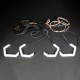 Ангельські очі BMW (M3,M4,F30,F31,F34,G20,G21,E90,E92,E60) CRYSTAL ICONIC SRGBA