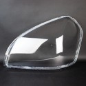 Пластиковое стекло фары Hyundai Tucson (JM) 2004-2010 левое (водительское)