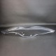Пластикове скло фари Ford Mondeo (Mk IV) 2007-2013 праве (пасажирське)