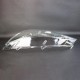 Пластиковое стекло фары BMW X6 (E71) 2007-2014 левое (водительское)