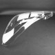 Пластикове скло фари BMW 5GT (F07) 2009-2017 ліве (водійське)