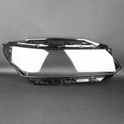 Пластикове скло фари Volkswagen Passat (B8) USA 2016-2018 LED праве (пасажирське)