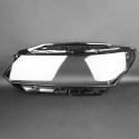 Пластикове скло фари Volkswagen Passat (B8) USA 2016-2018 LED леве (водійське)