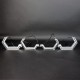 Ангельські очі BMW (M3,M4,F30,F31,F34,G20,G21,E90,E92,E60) CRYSTAL ICONIC2 (Білий+Золотий ДХВ)