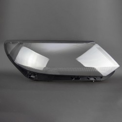 Пластиковое стекло фары Volkswagen Tiguan (5N) 2011-2016 Halogen правое (пассажирское)