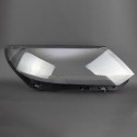 Пластиковое стекло фары Volkswagen Tiguan (5N) 2011-2016 Halogen правое (пассажирское)
