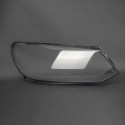 Пластиковое стекло фары Volkswagen Touareg (Typ 7P) 2010-2014 правое (пассажирское)