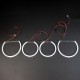 Ангельские глазки BMW (E53) SMD White (Белые)