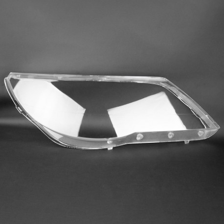 Пластиковое стекло фары Volkswagen Tiguan (5N) 2007-2011 правое (пассажирское)