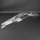 Пластикове скло фари Toyota Camry (XV40) 2006-2009 праве (пасажирське)