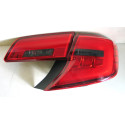 Toyota Camry V50 USA 2012-2015 задня LED оптика червона димчаста