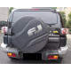 Toyota FJ Cruiser оптика задня стиль Evoque чорна
