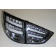 Hyundai IX35 оптика задняя черная 50% LED