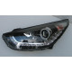 Hyundai IX35 оптика передня чорна